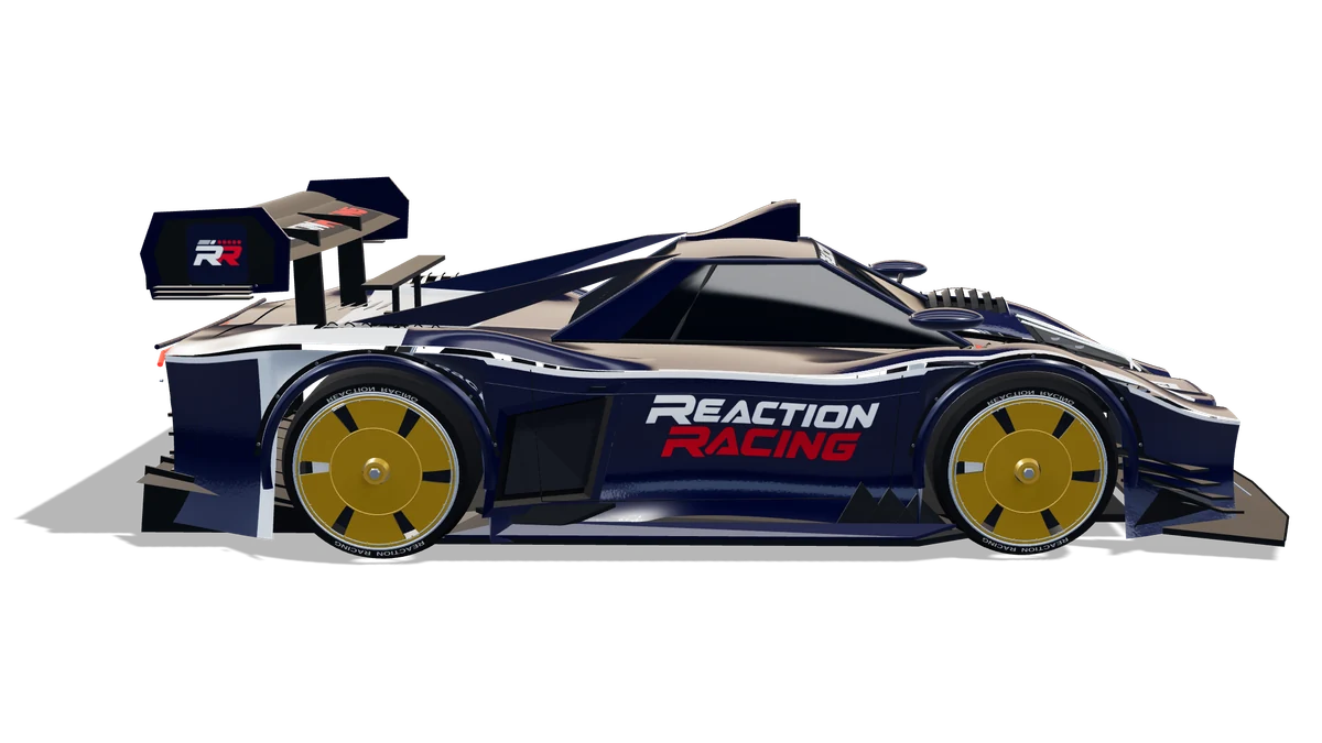Kestrel TR · ReactionRacing · linke Ansicht