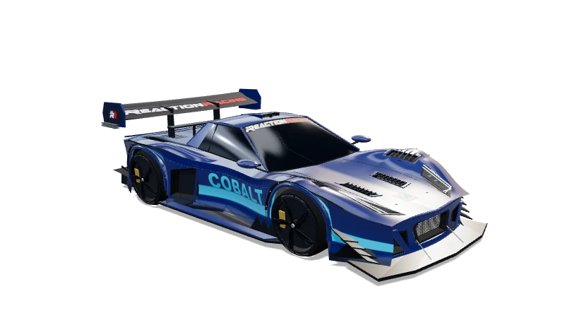 Vector GT wearing the Cobalt Squadron livery