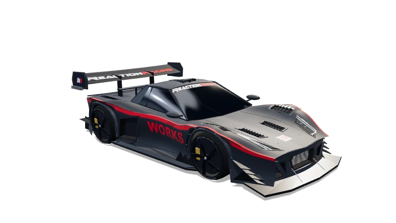 Vector GT wearing the Graphite Works livery