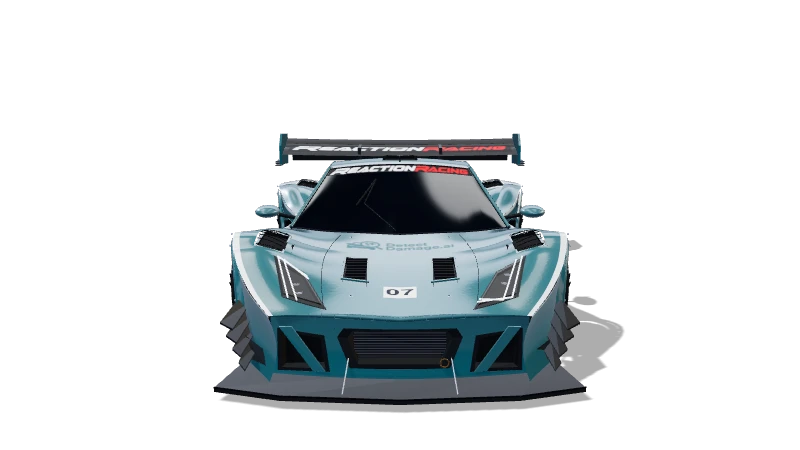 DetectDamage.AI × ReactionRacing — Front