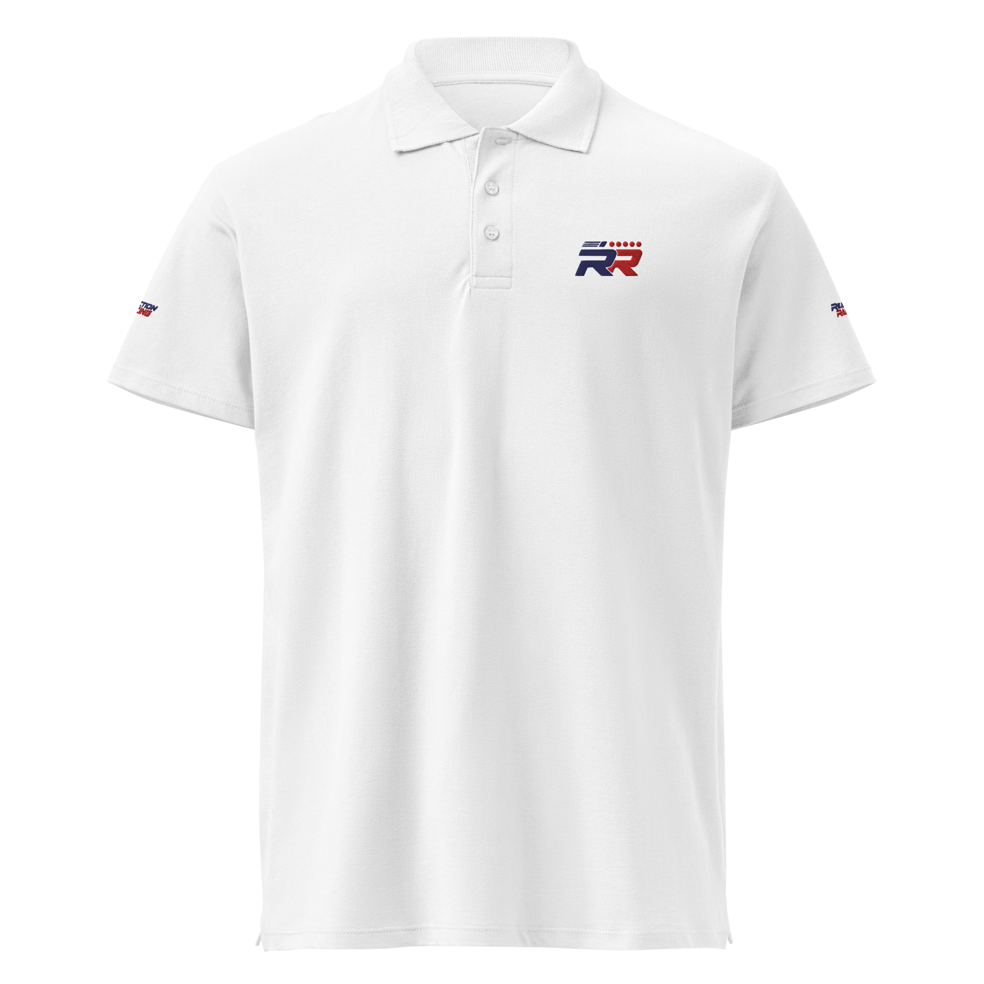 Reaction Racing Polo - Premium White