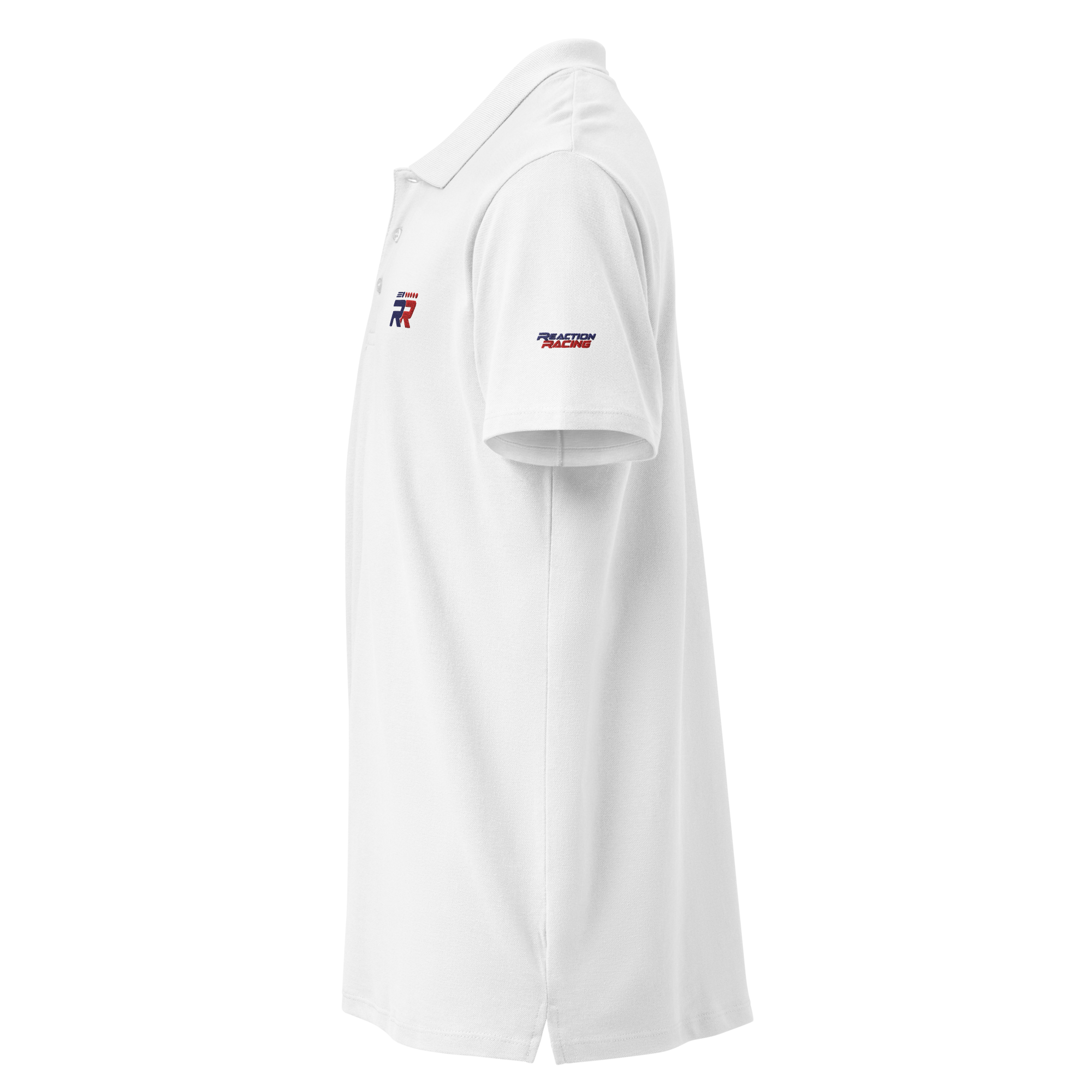 Reaction Racing Polo - Premium White